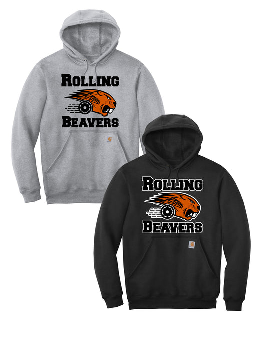 Rolling Beavers Carhartt ® Midweight Hooded Sweatshirt (ready 12/02)