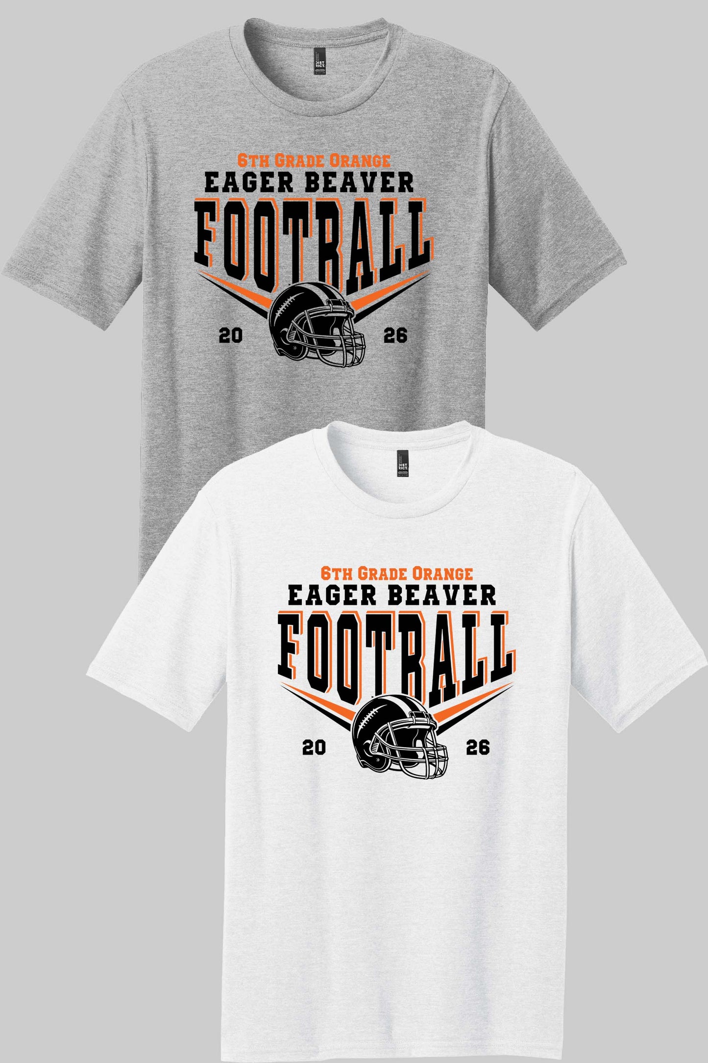 EB 6th Grade Orange District® Perfect Blend® CVC Tee (Pre Order)