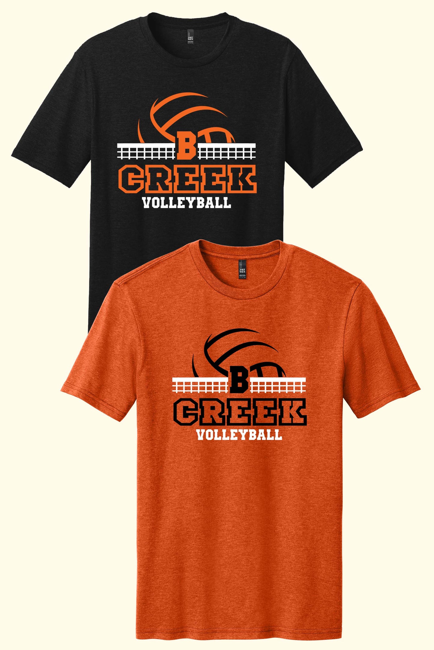 Beavercreek Volleyball B District® Perfect Blend® CVC Tee
