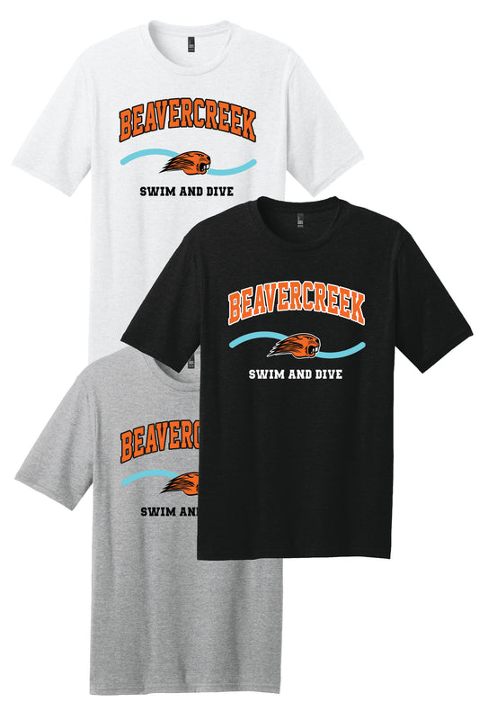 Beavercreek Swim and Dive District® Perfect Blend® CVC Tee (Pre Order)