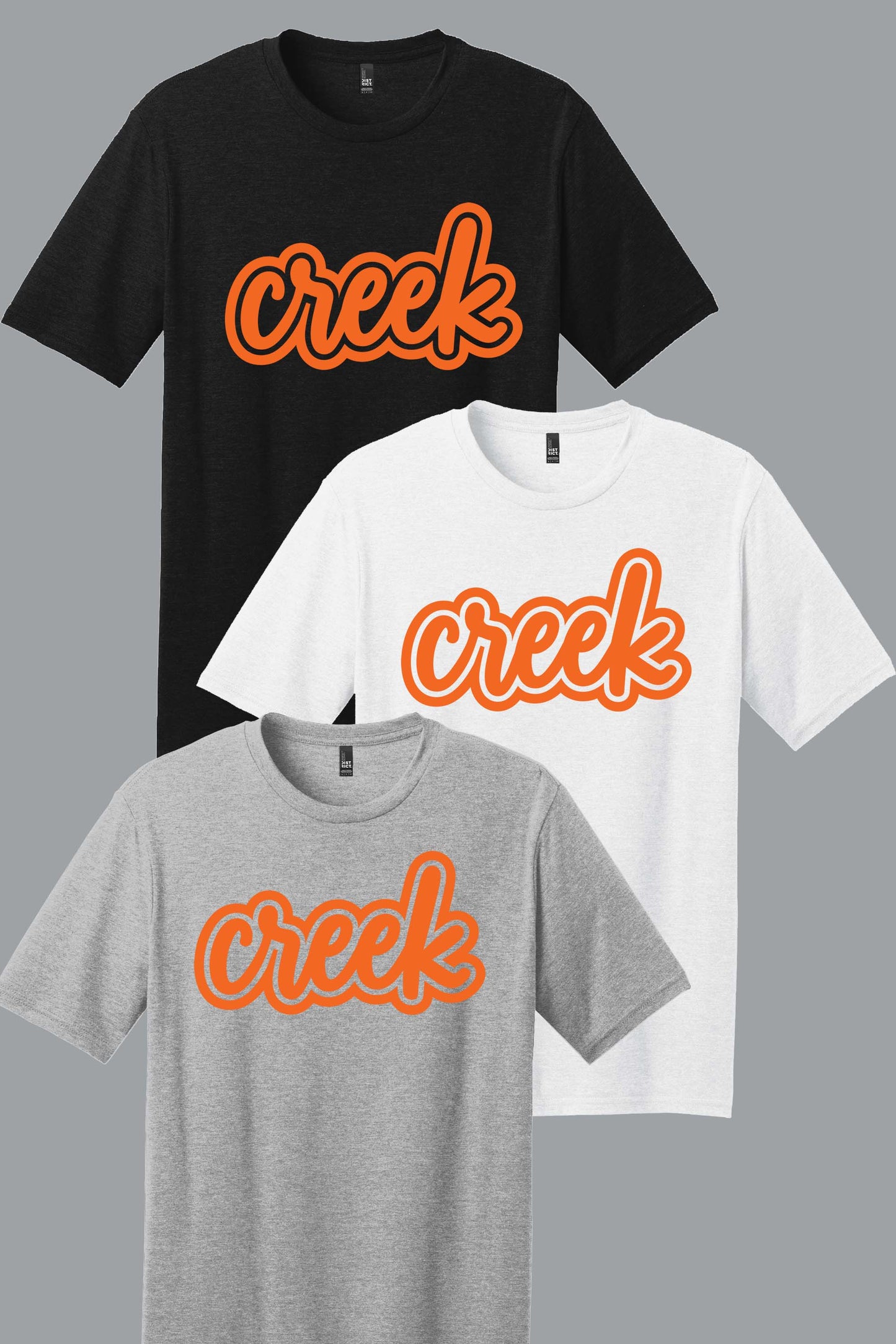 Creek Script District® Perfect Blend® CVC Tee (Ready 8/12)