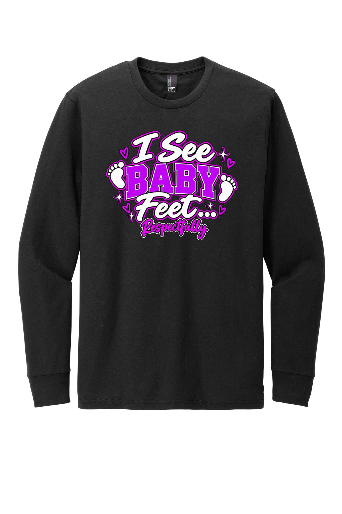 The Silver's - I See Baby Feet Long Sleeve T-Shirt