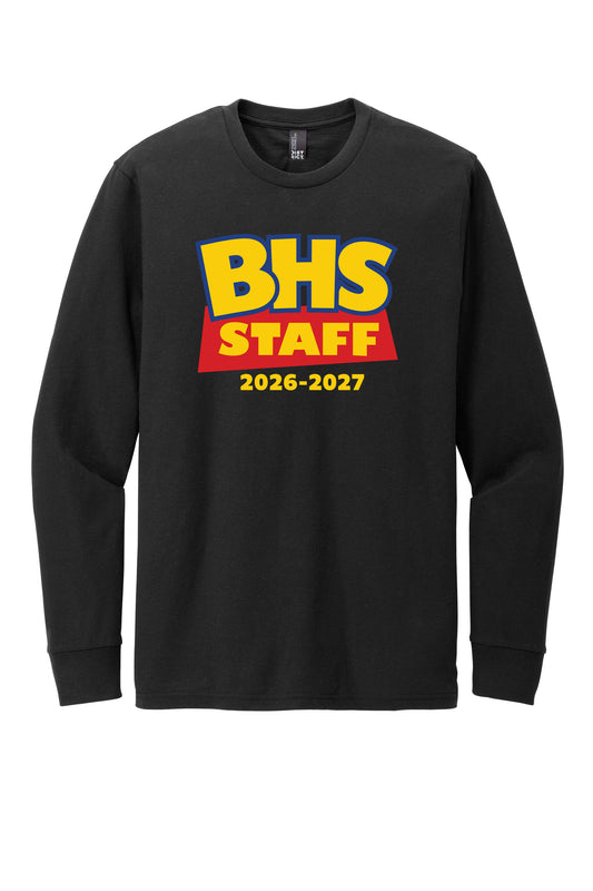 2026 BHS staff long sleeve t-shirt *Pre-order*