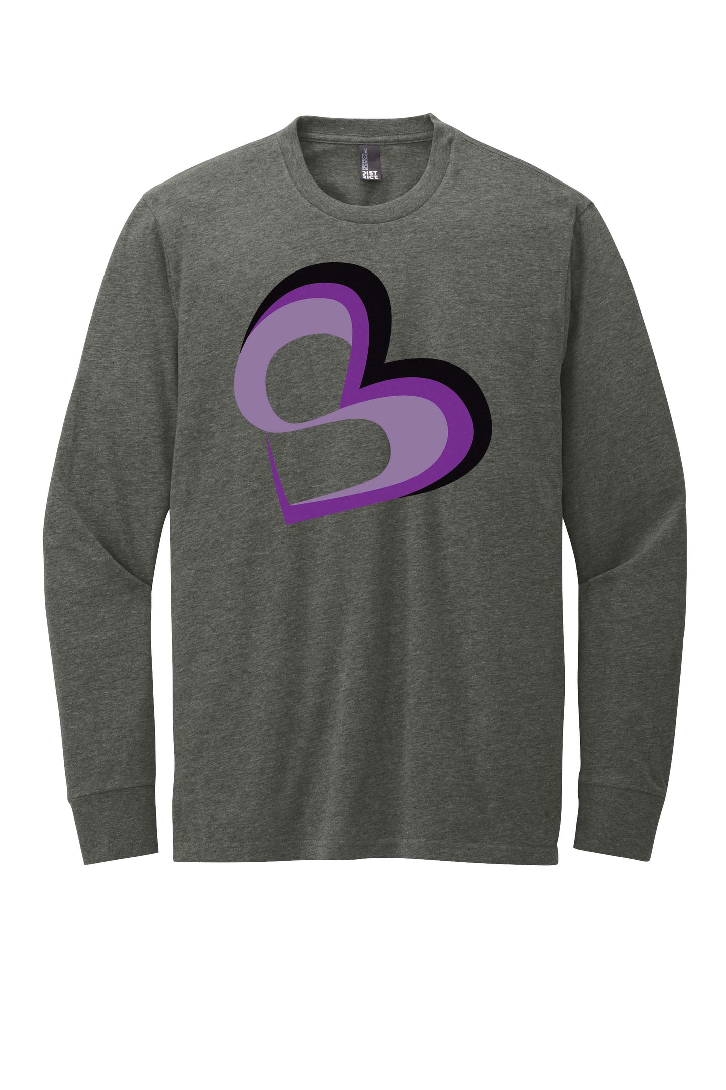 SBM Heart Large Chest Logo Long Sleeve T-Shirt