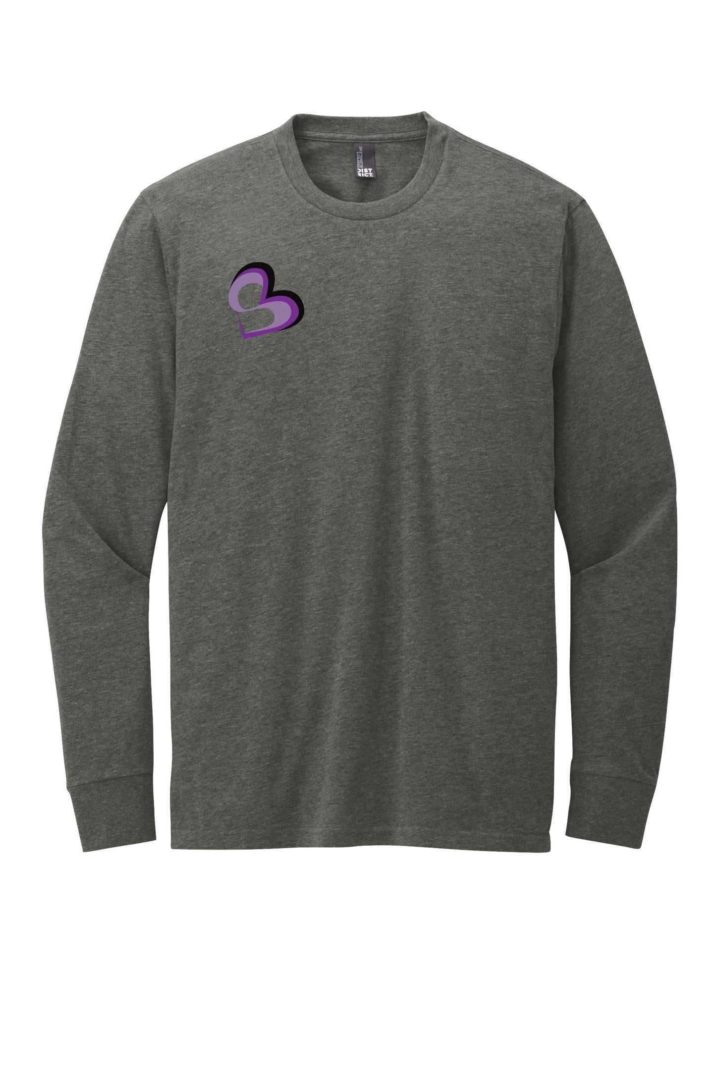 SBM Heart Small Right Chest Logo Long Sleeve T-Shirt