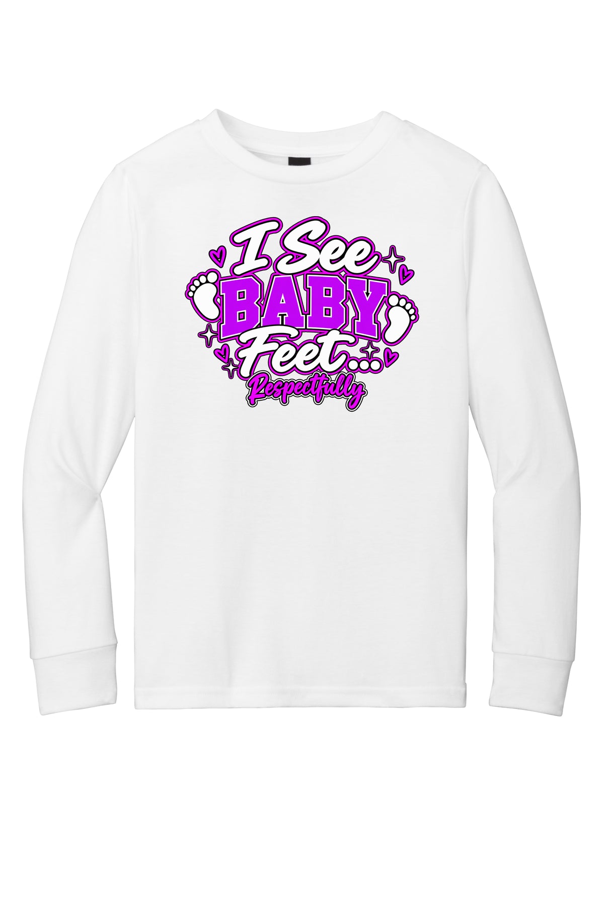The Silver's - I See Baby Feet Long Sleeve T-Shirt