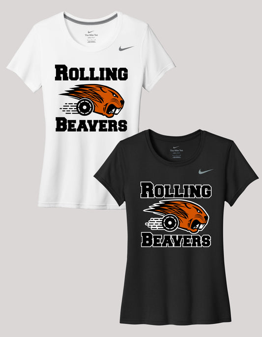 Rolling Beavers Nike Women's Dri-FIT Team rLegend Tee (ready 12/02)