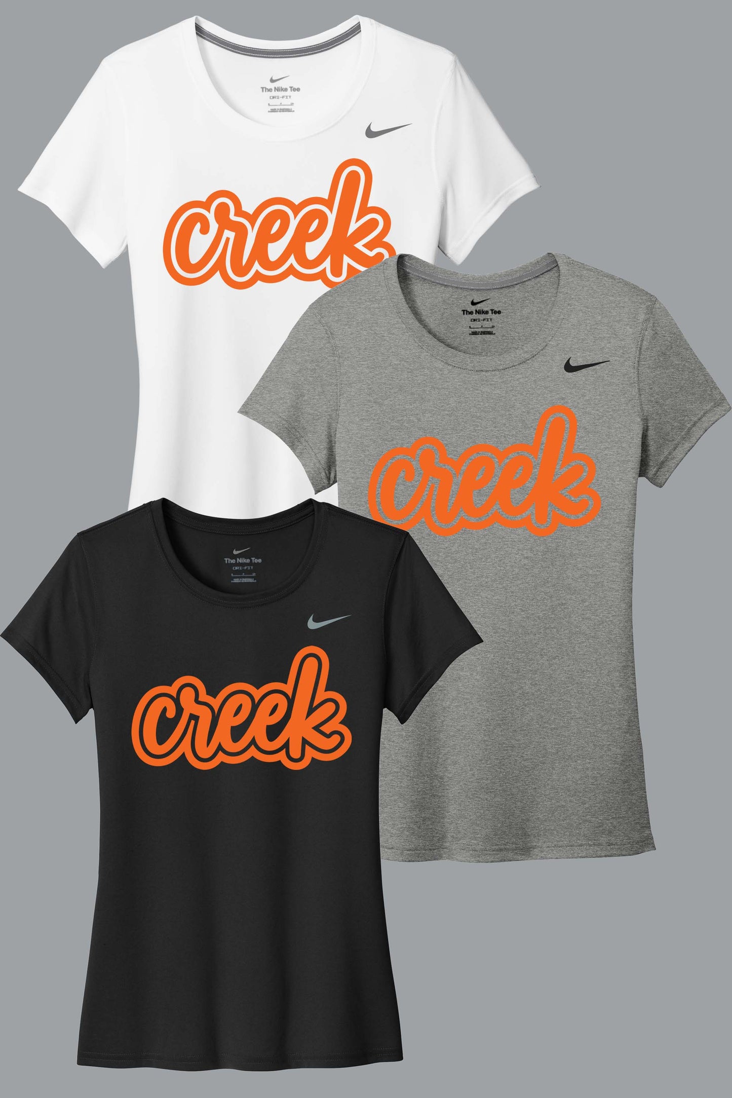 Creek Script Nike Women's Dri-FIT Team rLegend Tee (Ready 8/12) (Copy)
