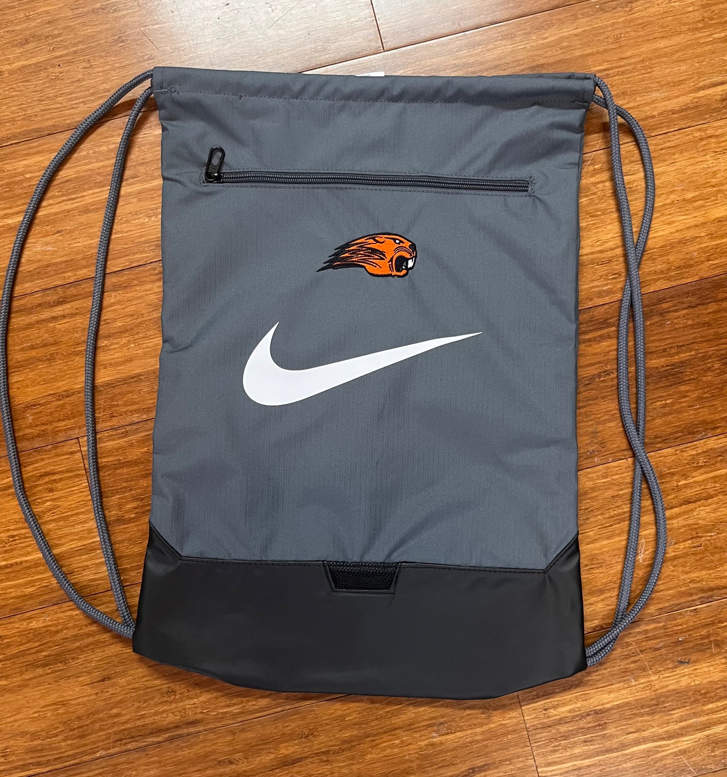 Beavercreek Embroidered Nike Brasilia Drawstring Pack