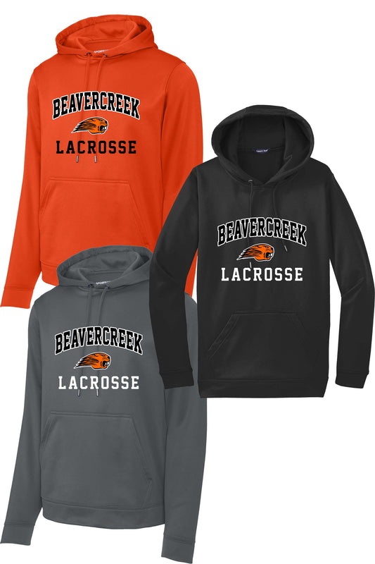 Beavercreek Lacrosse Sport-Tek® Sport-Wick® Fleece Hooded Pullover (Ready 3/28)