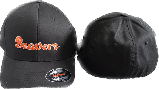 Beavercreek Flexfit Embriodered Cursive Beavers Hat