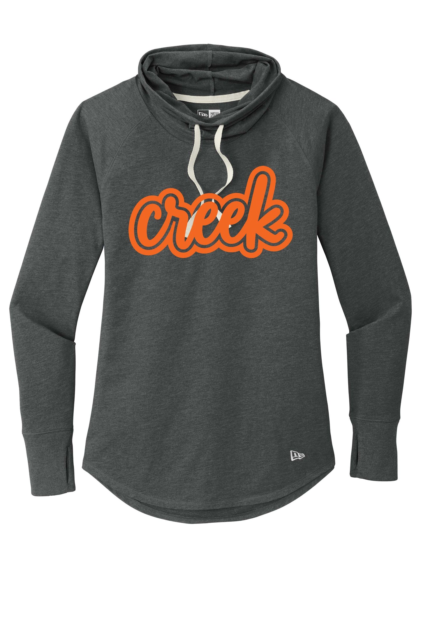 Creek Script New Era ® Women's Sueded Cotton Blend Cowl Tee (Ready 8/12)