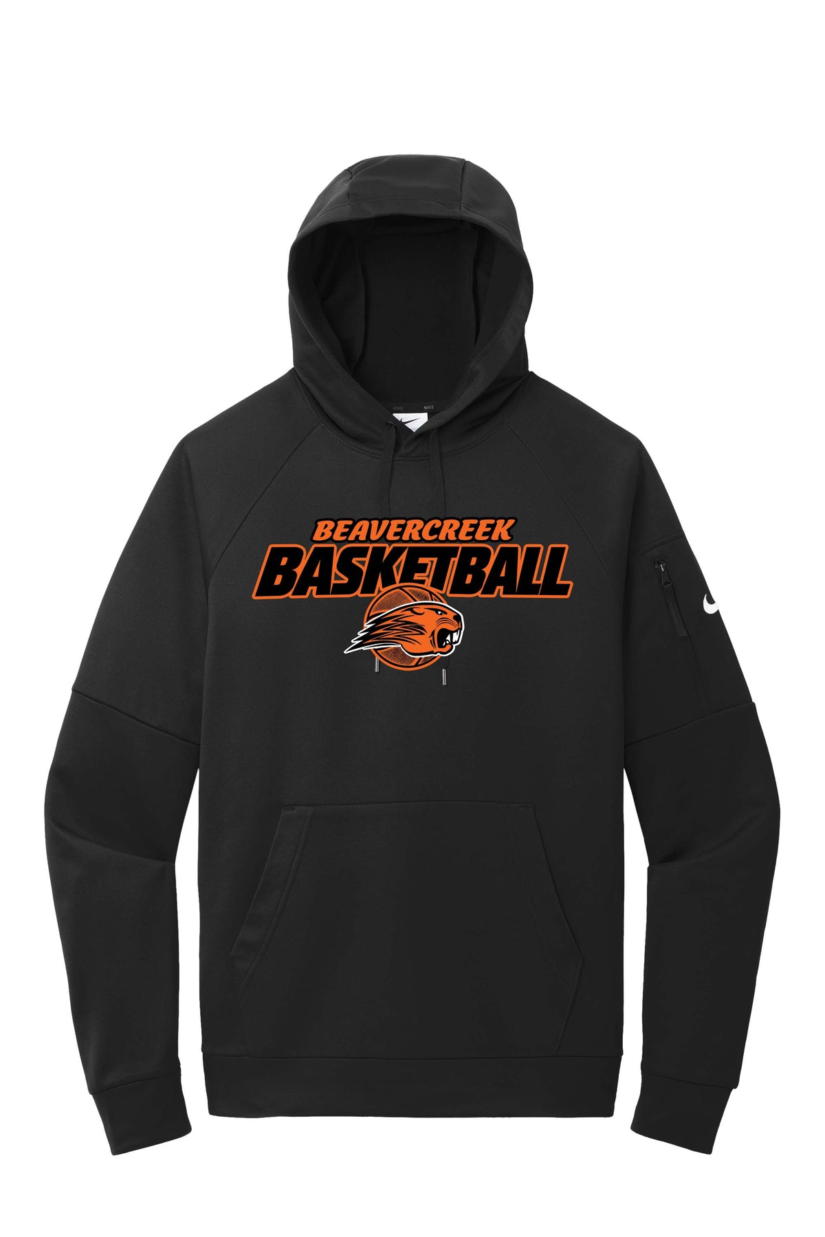Beavercreek Basketball Nike Therma-FIT Pocket Pullover Fleece Hoodie