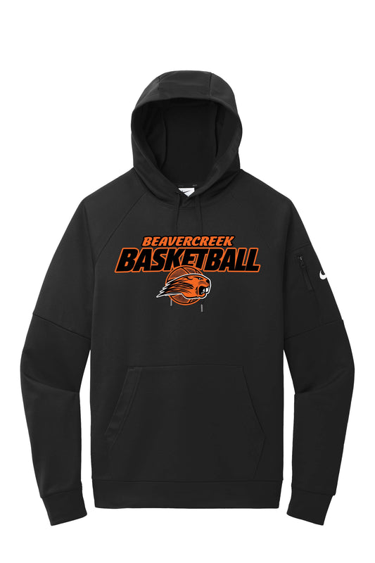 Beavercreek Basketball Nike Therma-FIT Pocket Pullover Fleece Hoodie