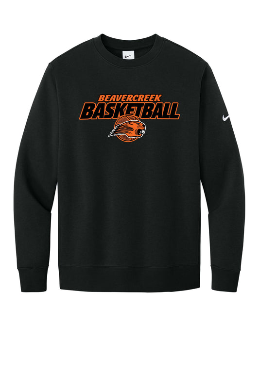 Beavercreek Basketball Nike Club Fleece Crew