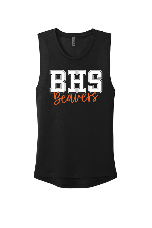*Required for new Cheerleaders* Beavercreek Cheer Beavers Next Level Women’s Festival Muscle Tank (Ready 6/29)