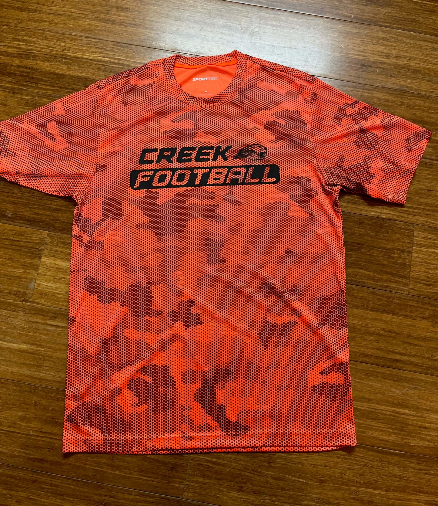 Beavercreek Football Orange Camo T-shirt