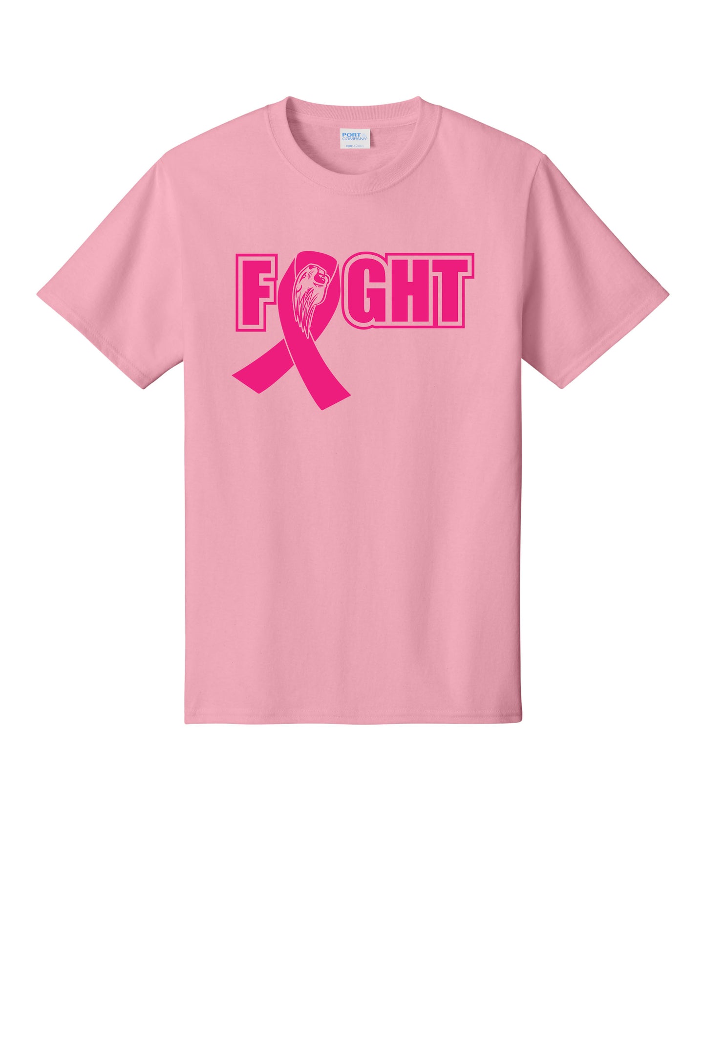 Pink out "Fight" t-shirt