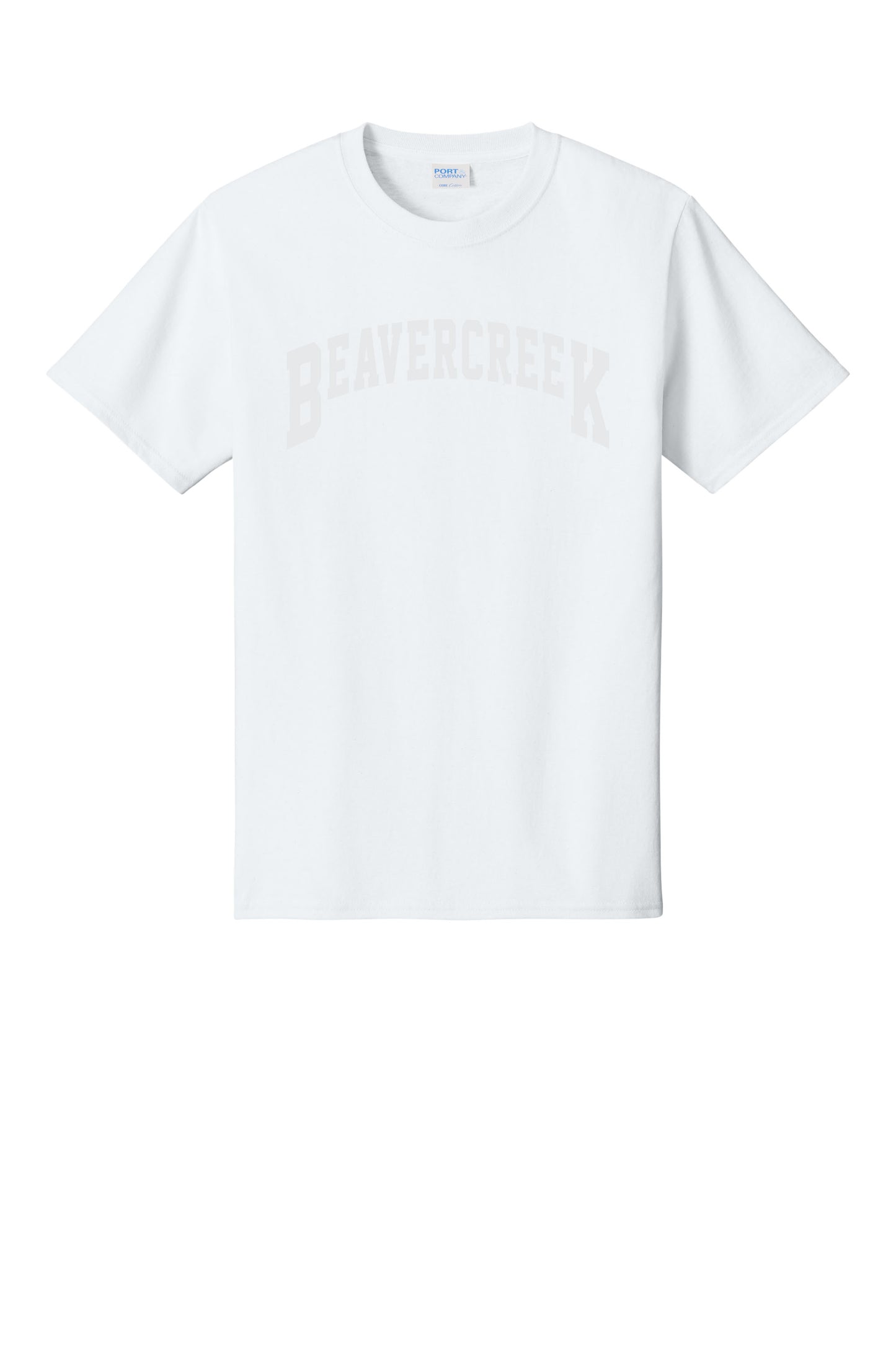 White out "Beavercreek" t-shirt