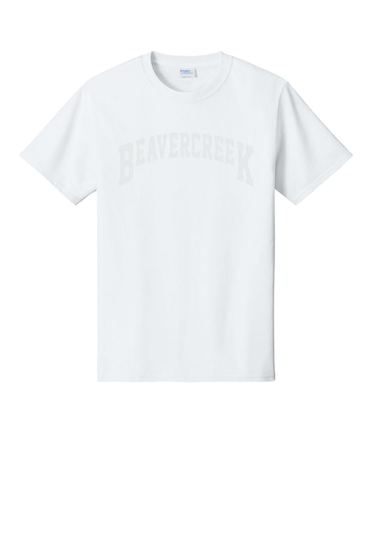 White out "Beavercreek" t-shirt