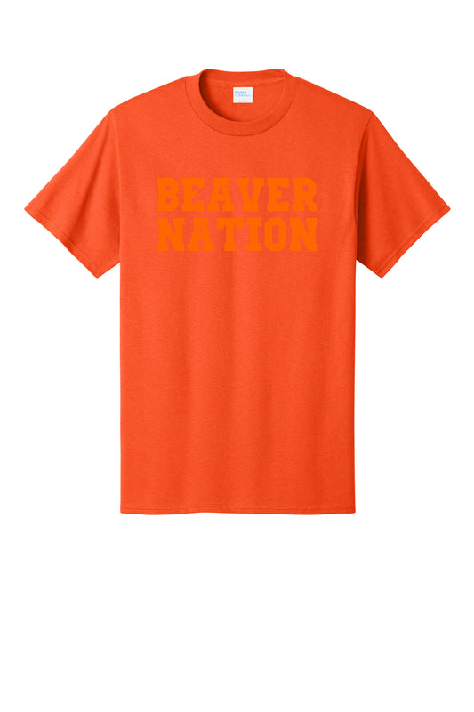 Orange out "Beaver Nation" t-shirt