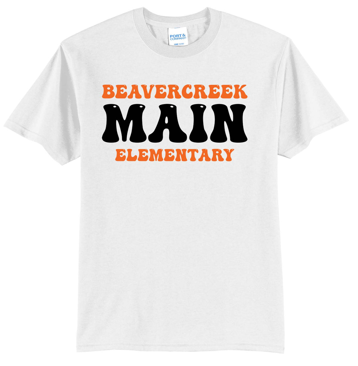Main Elementary Bubble Port & Co® Core Blend Tee (ready 11/30)