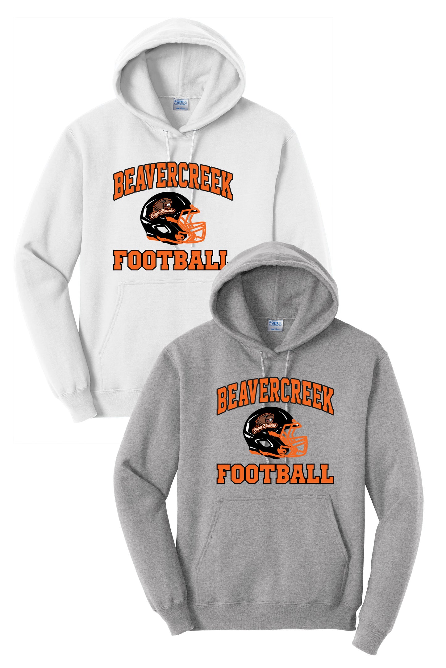 Beavercreek Football Port & Company® Core Fleece Pullover Hooded Sweatshirt (Ready 7/6)