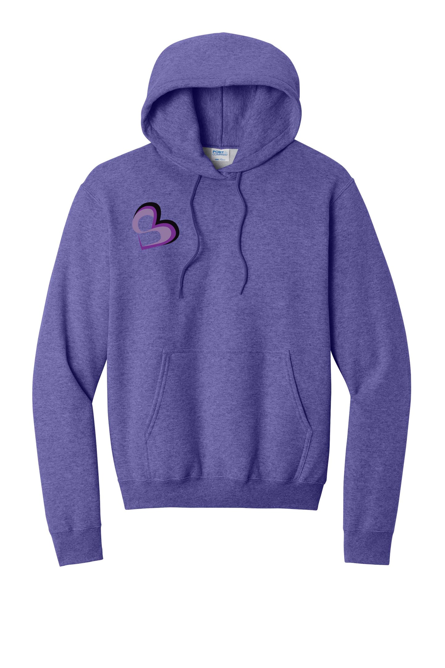 SBM Heart Small Right Chest Logo Hoodie