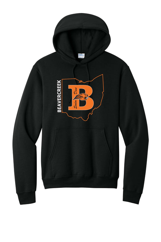 Beavercreek Swim and Dive Ohio Port & Company® Core Fleece Pullover Hooded Sweatshirt (Pre Order) (Copy)
