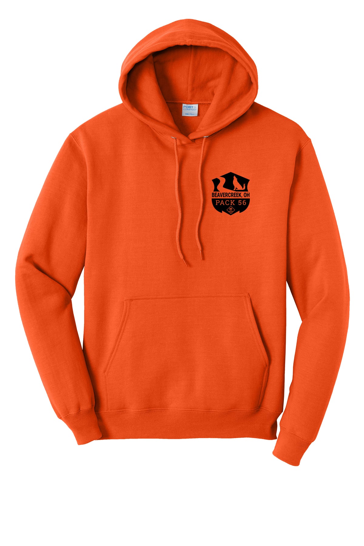 Beavercreek Pack 56 Port & Co™ Core Fleece Pullover Hooded Sweatshirt (Ready 11/30)