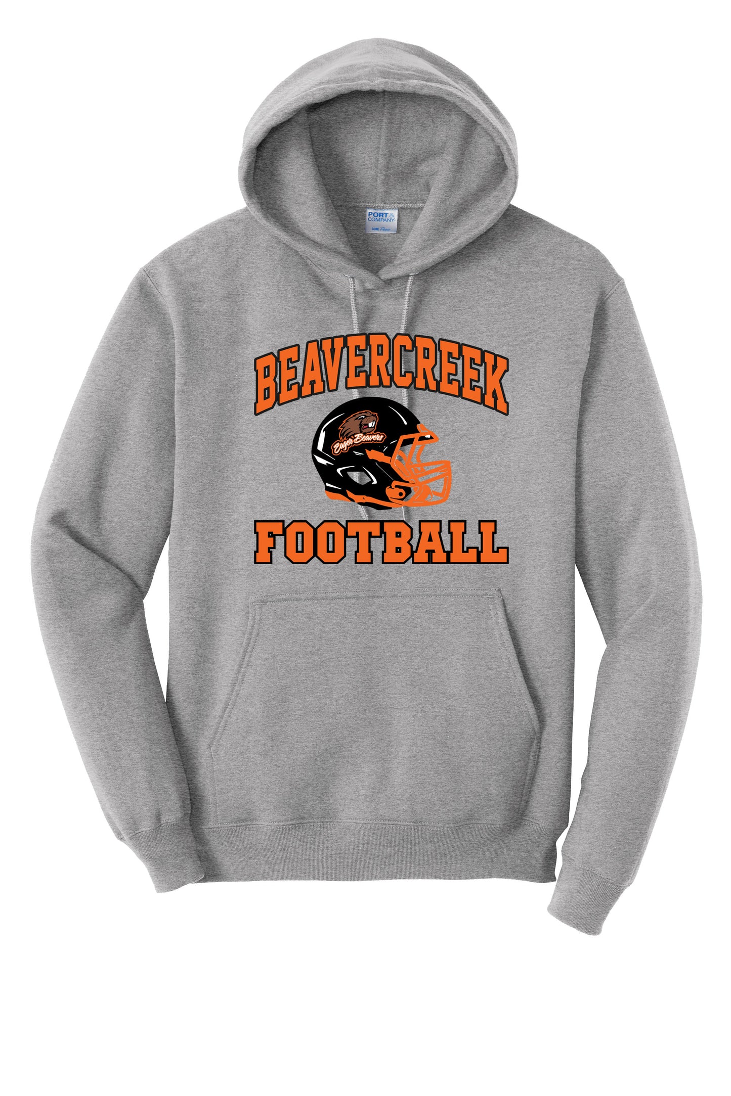 Beavercreek Football Port & Company® Core Fleece Pullover Hooded Sweatshirt (Ready 7/6)