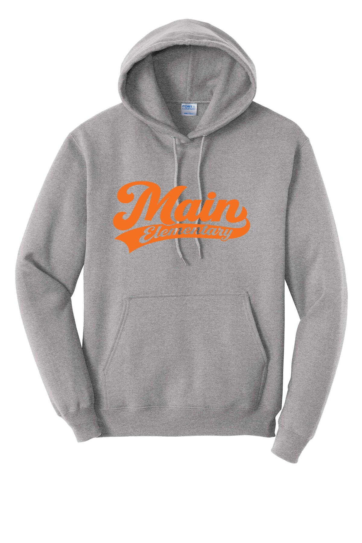 Main Elementary Port & Company® Core Fleece Pullover Hooded Sweatshirt (Ready 11/30)