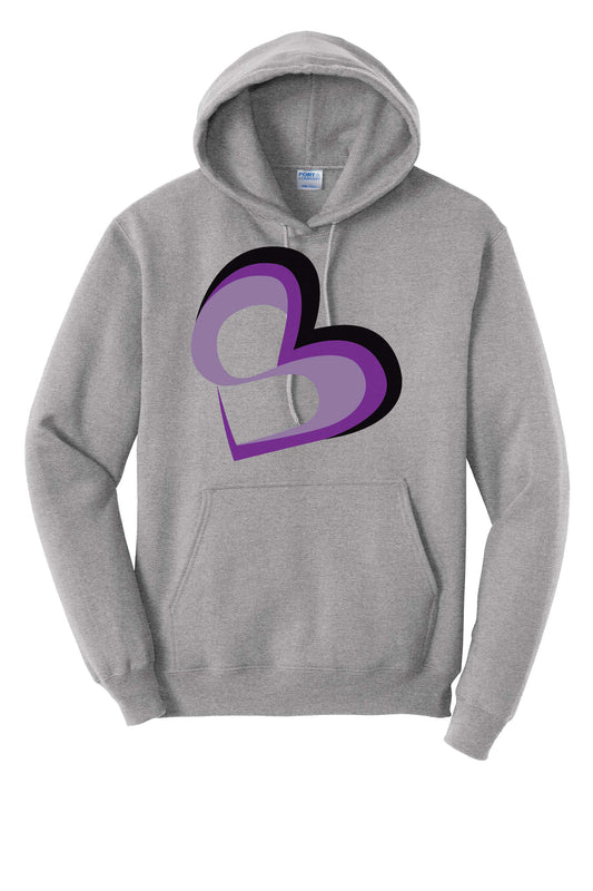 SBM Heart Large Chest Logo Hoodie