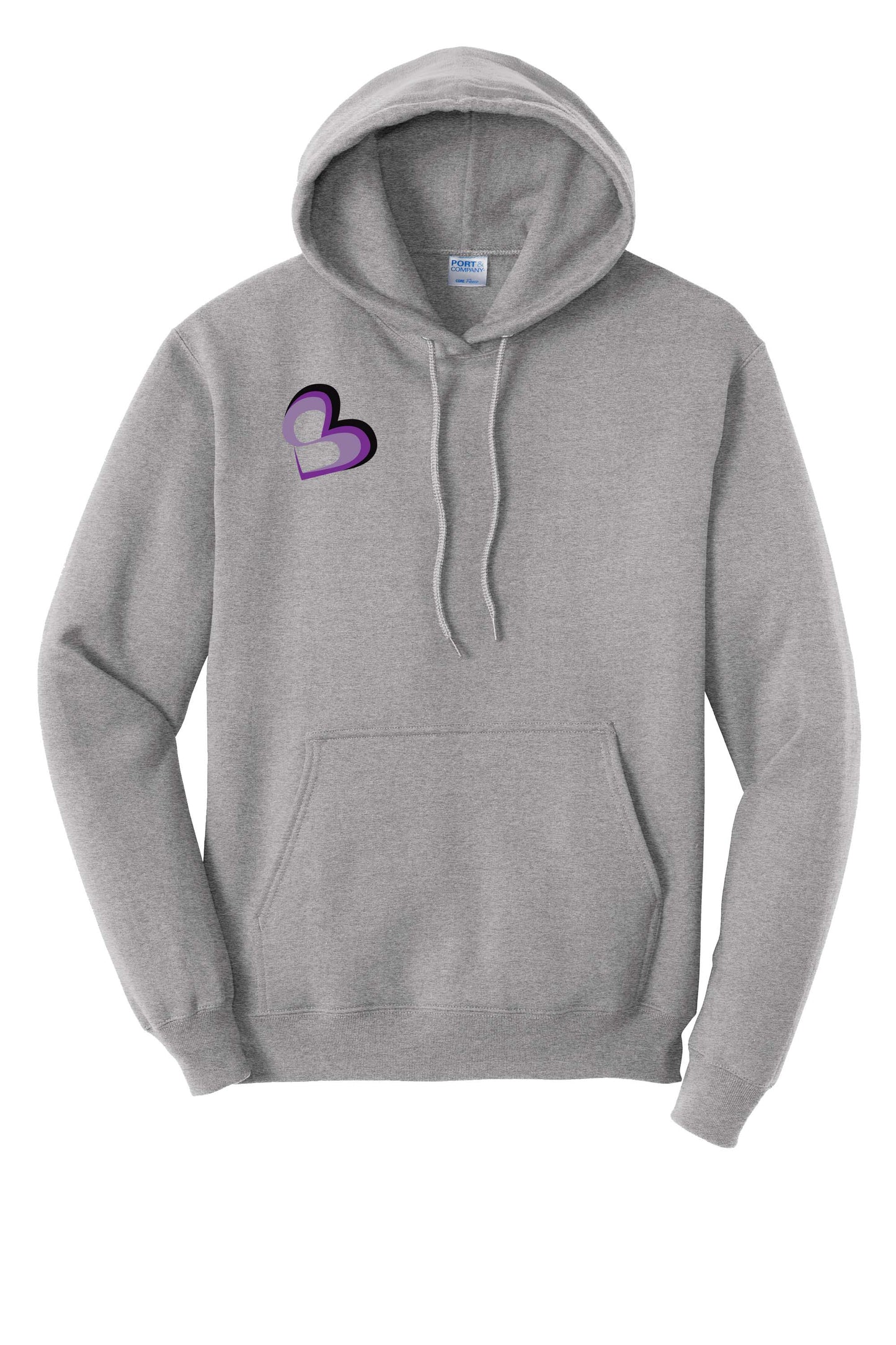 SBM Heart Small Right Chest Logo Hoodie