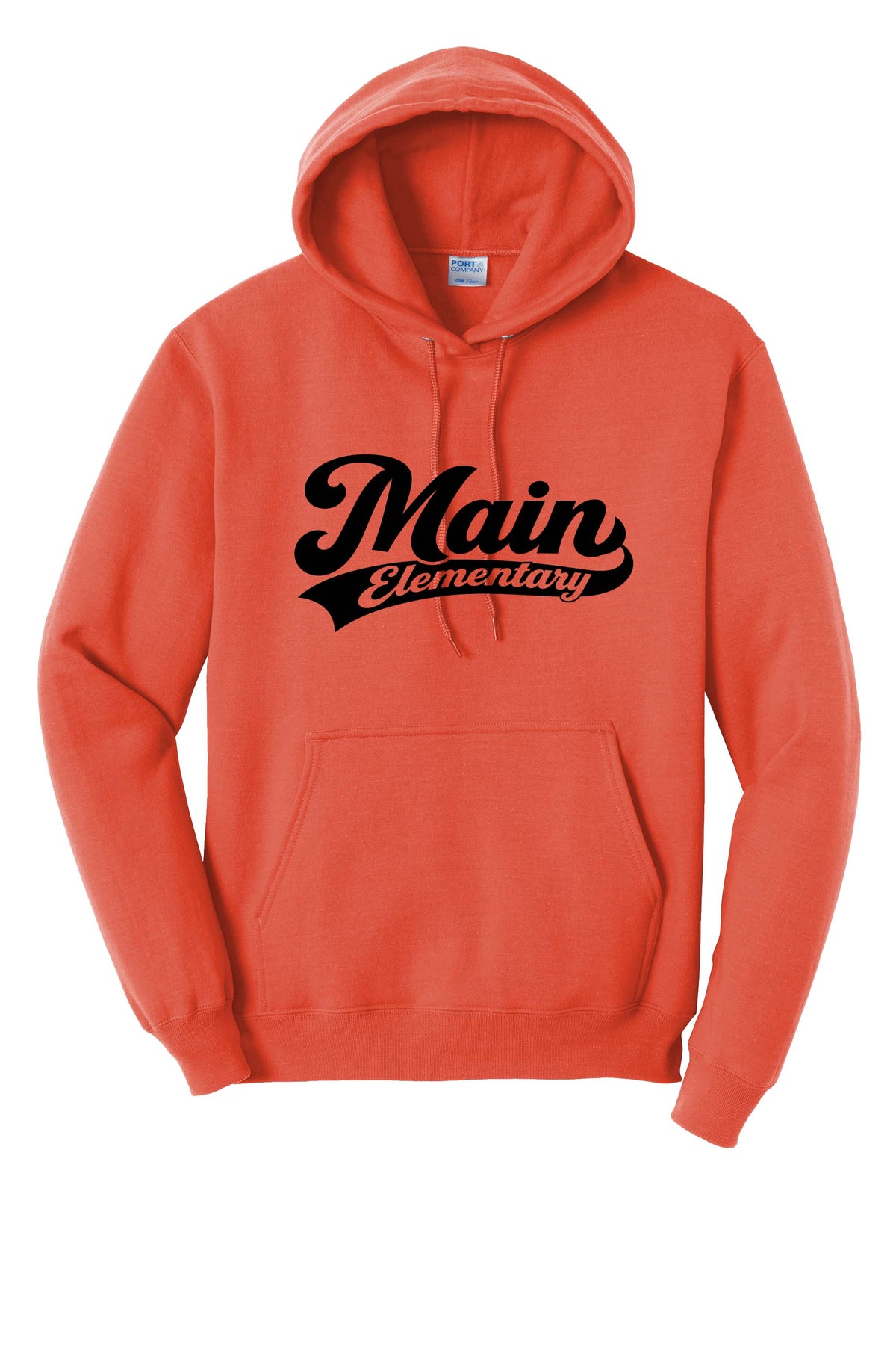 Main Elementary Port & Company® Core Fleece Pullover Hooded Sweatshirt (Ready 11/30)