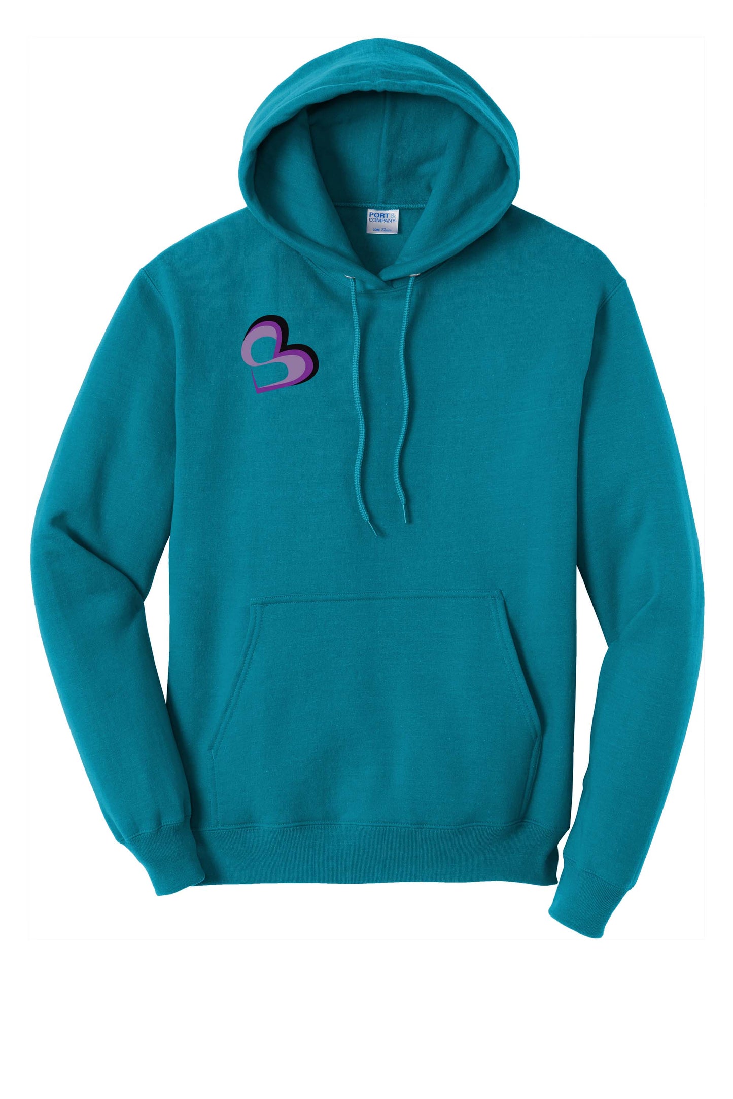SBM Heart Small Right Chest Logo Hoodie
