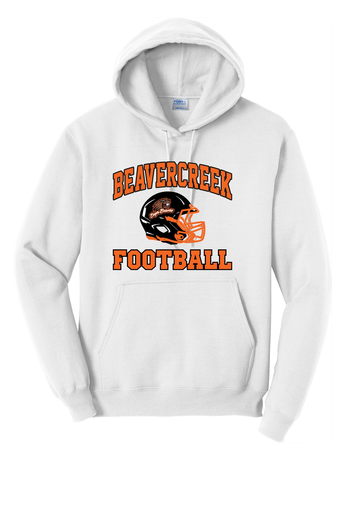 Beavercreek Football Port & Company® Core Fleece Pullover Hooded Sweatshirt (Ready 7/6)