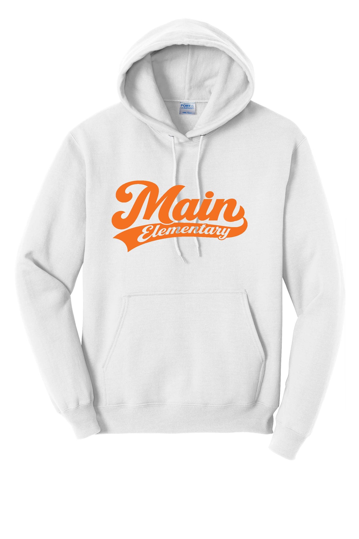 Main Elementary Port & Company® Core Fleece Pullover Hooded Sweatshirt (Ready 11/30)