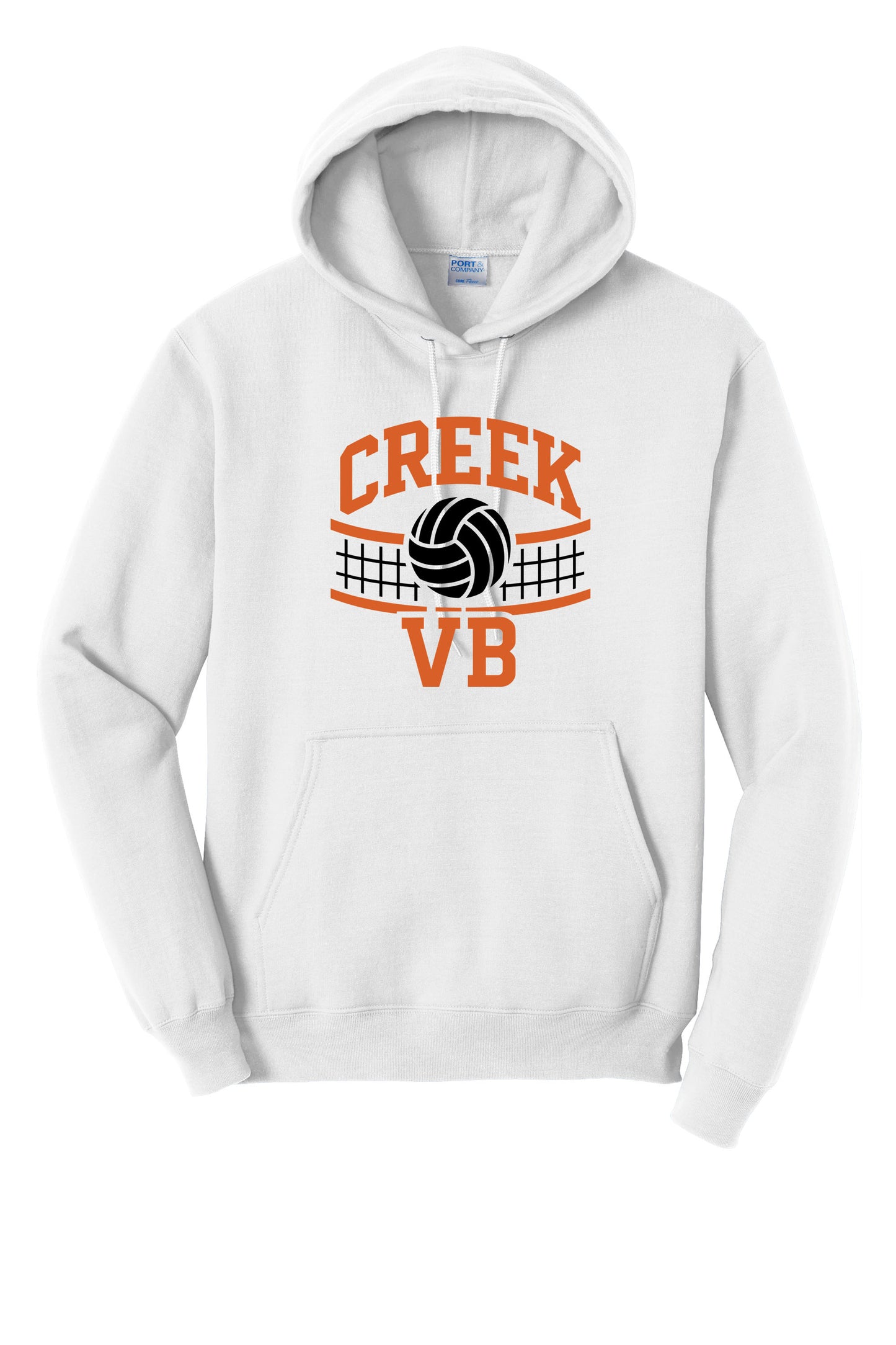 Beavercreek Volleyball Net Port & Co® Core Fleece Pullover Hooded Sweatshirt