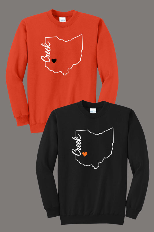 Beavercreek High School Ohio Design Crewneck