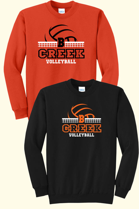 Beavercreek Volleyball B Port & Co® Core Fleece Crewneck Sweatshirt