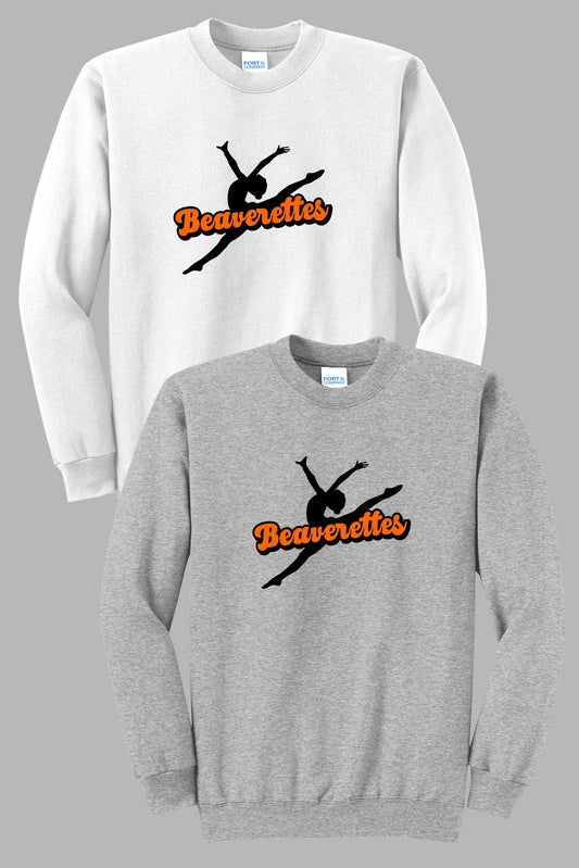 Beavercreek Beaverettes Port & Co® Core Fleece Crewneck Sweatshirt