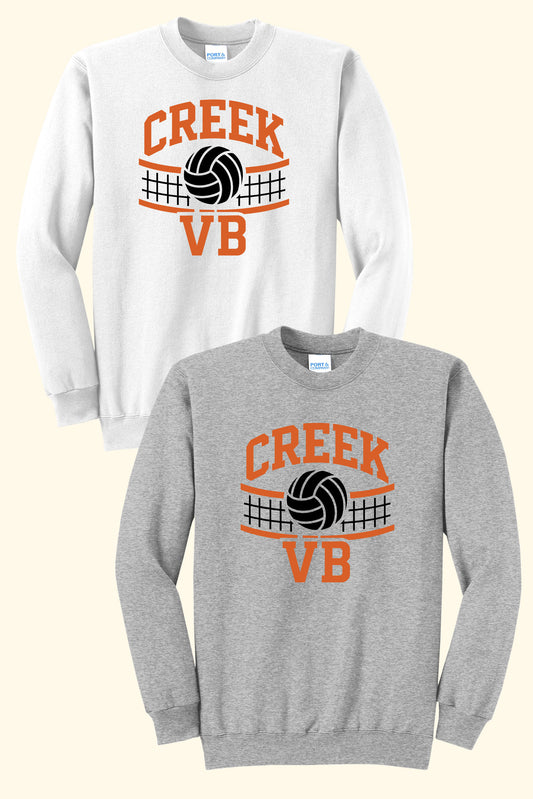 Beavercreek Volleyball Net Port & Co® Core Fleece Crewneck Sweatshirt