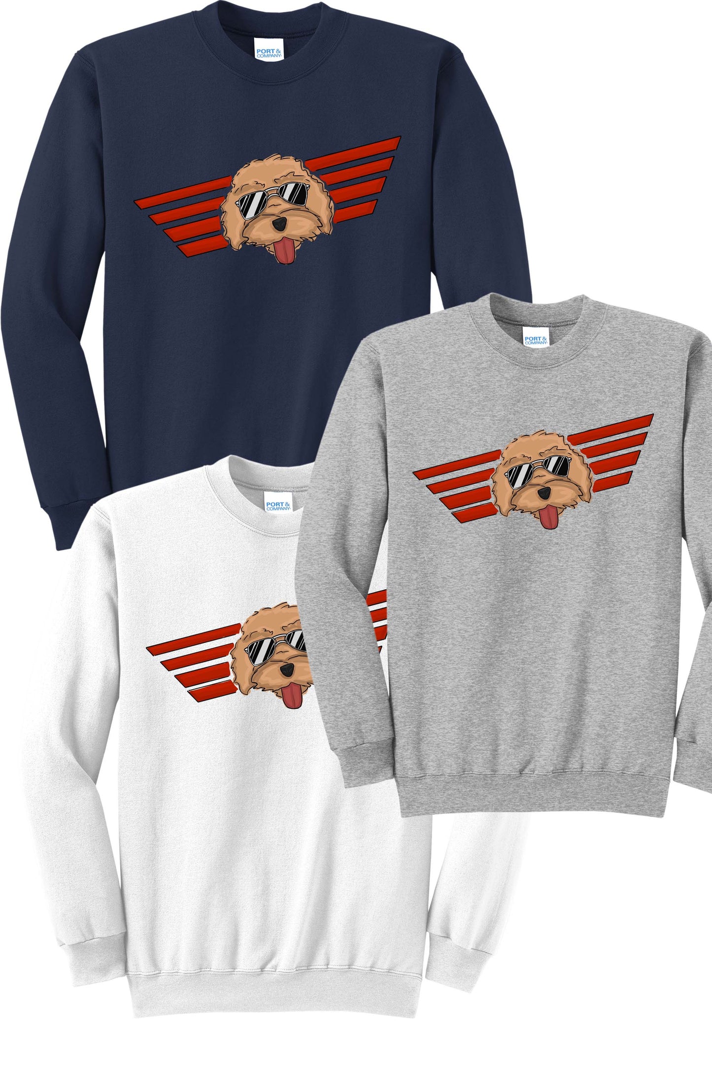 Zhao's Wingman Crewneck Sweatshirt