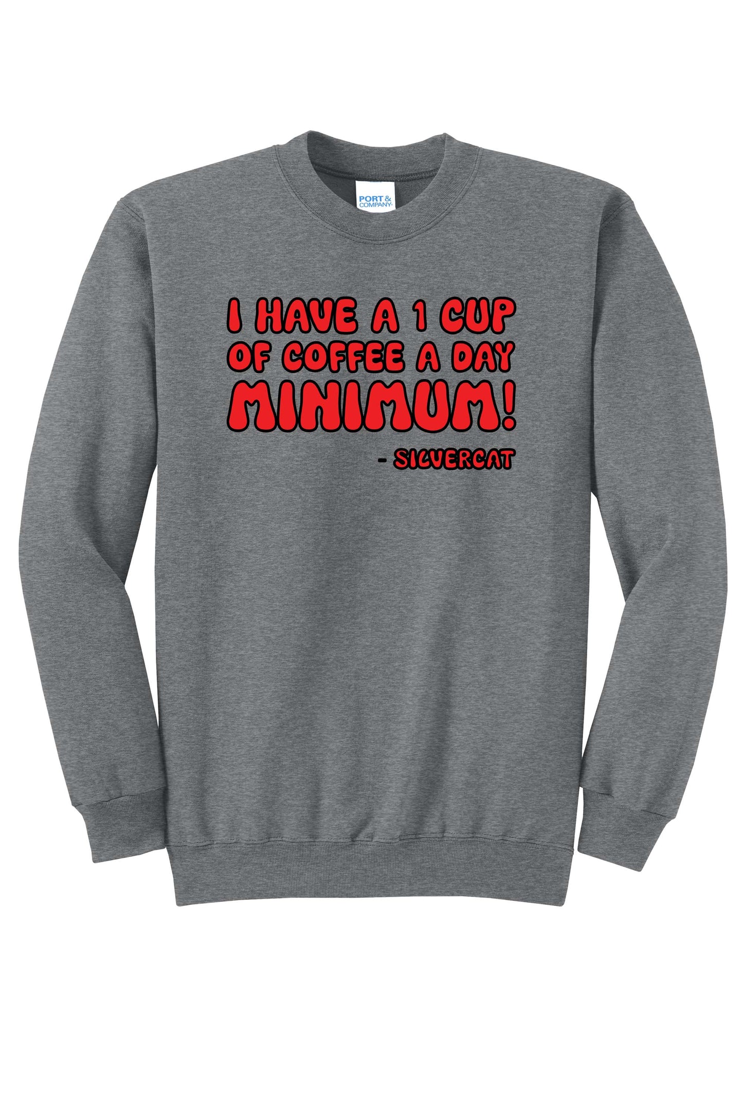 SilverCat Crewneck Sweatshirt