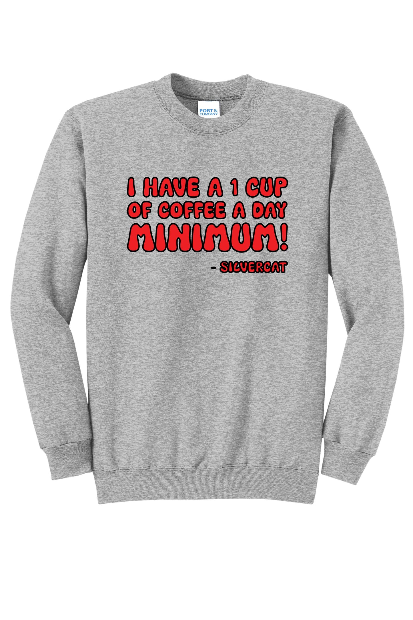 SilverCat Crewneck Sweatshirt