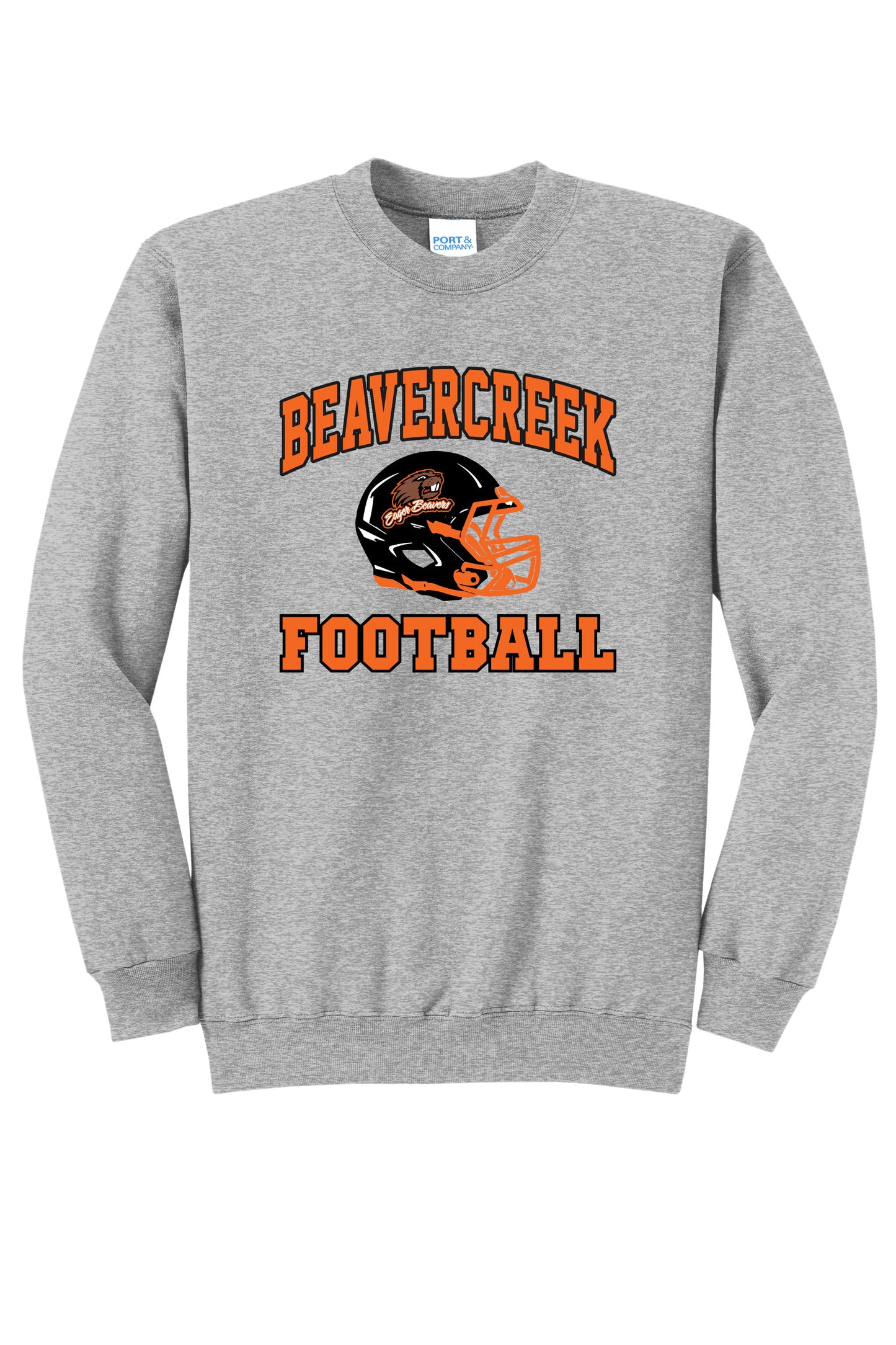 Beavercreek Football Port & Company® Core Fleece Crewneck Sweatshirt (Ready 7/6)