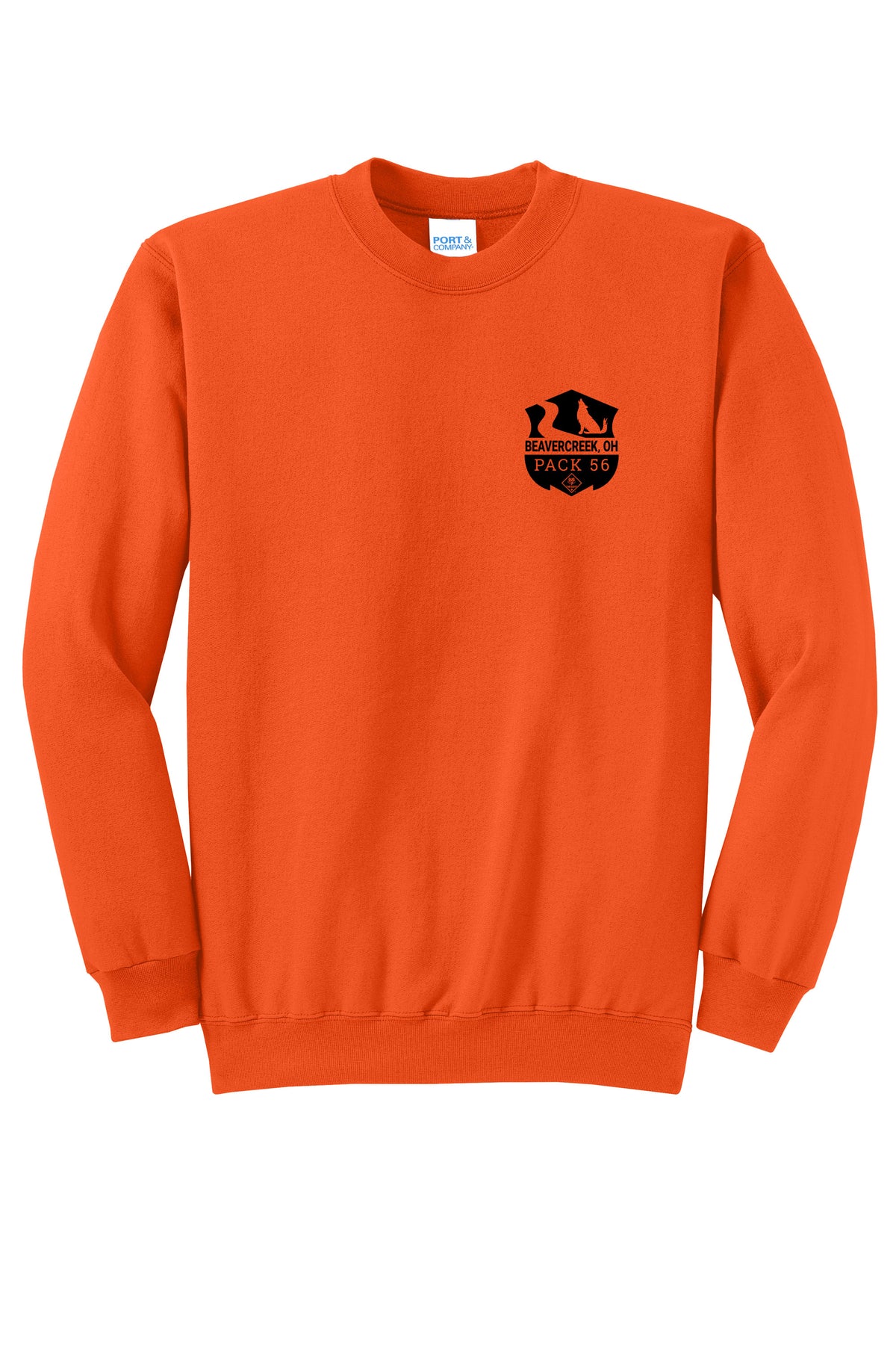Beavercreek Pack 56 Port & Co™ Core Fleece Crewneck Sweatshirt (Ready 11/30)