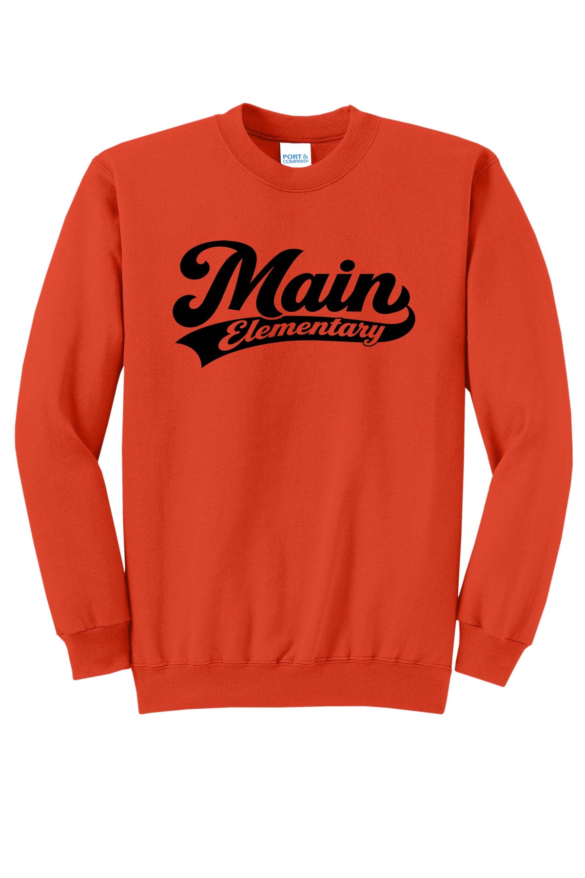Main Elementary Port & Company® Core Fleece Crewneck Sweatshirt (Ready 11/30)