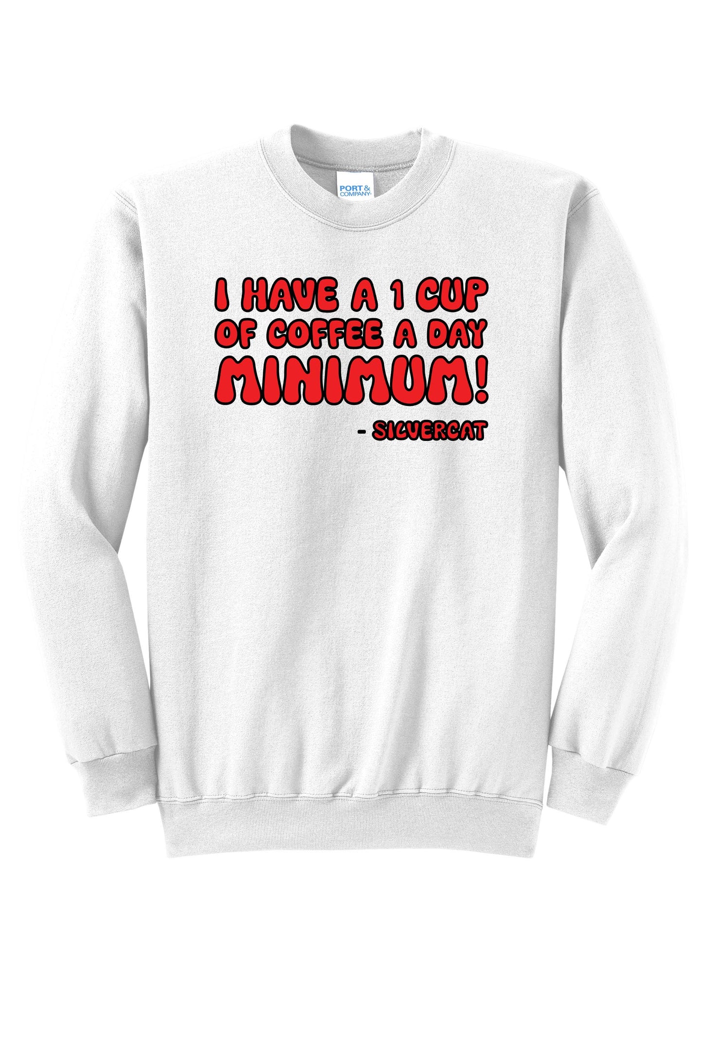 SilverCat Crewneck Sweatshirt